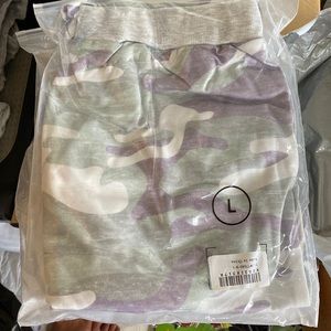 Camo jogger pants